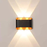 Εφαρμόστε εξωτερικό LED Ellis 4W Black Gold
