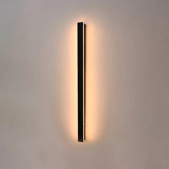 LED Φωτιστικό τοίχου εξωτερικού χώρου Saul 25W Μαύρο Λευκό Φωτιστικό εξωτερικού χώρου Προεπιλεγμένος τίτλος Alessandro Design
