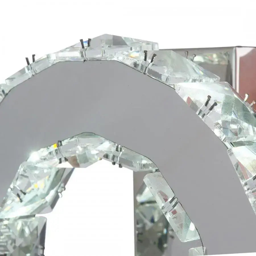 LED LED 8W, Major, Crystal K9, γυαλιστερό, στρογγυλό, κρύο/ζεστό/ουδέτερο φως