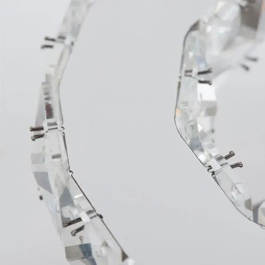 LED LED 8W, Major, Crystal K9, γυαλιστερό, στρογγυλό, κρύο/ζεστό/ουδέτερο φως