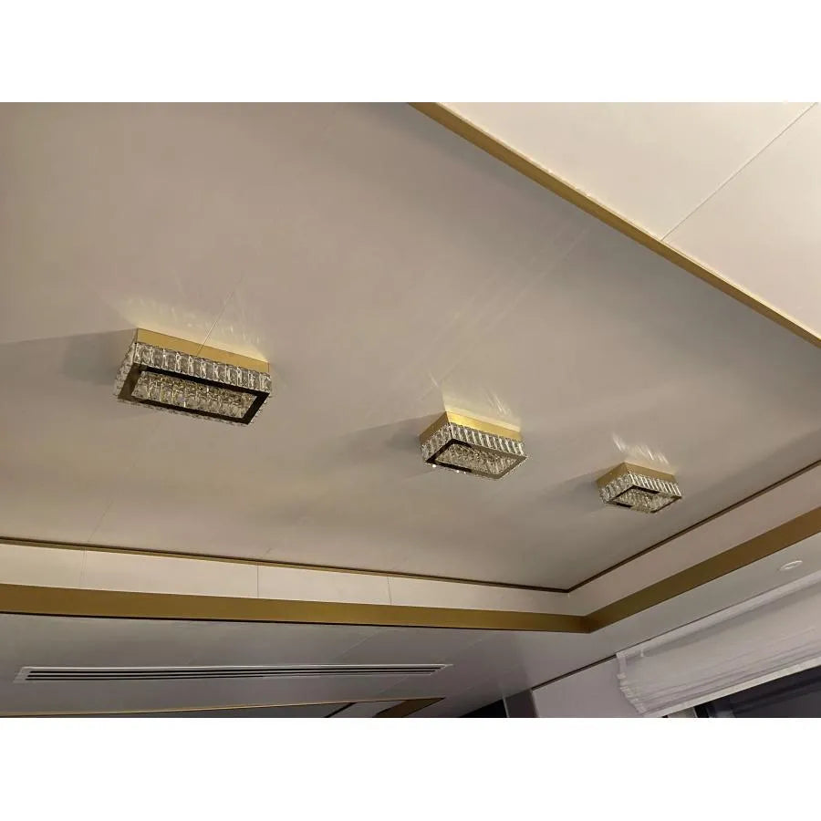 Εφαρμογή LED Meisto, 13W, Crystal, Golden