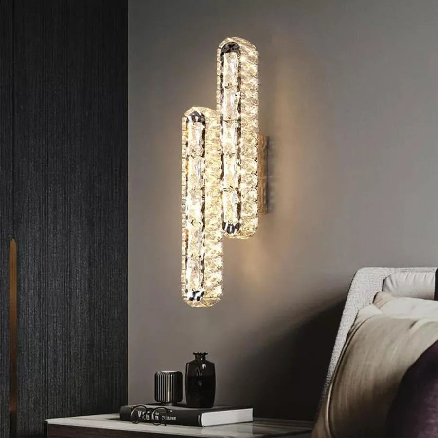 Εφαρμόστε Priscilla LED, 10W, Crystal, Glossy Chrome, Hot/Cold/Neutral Light