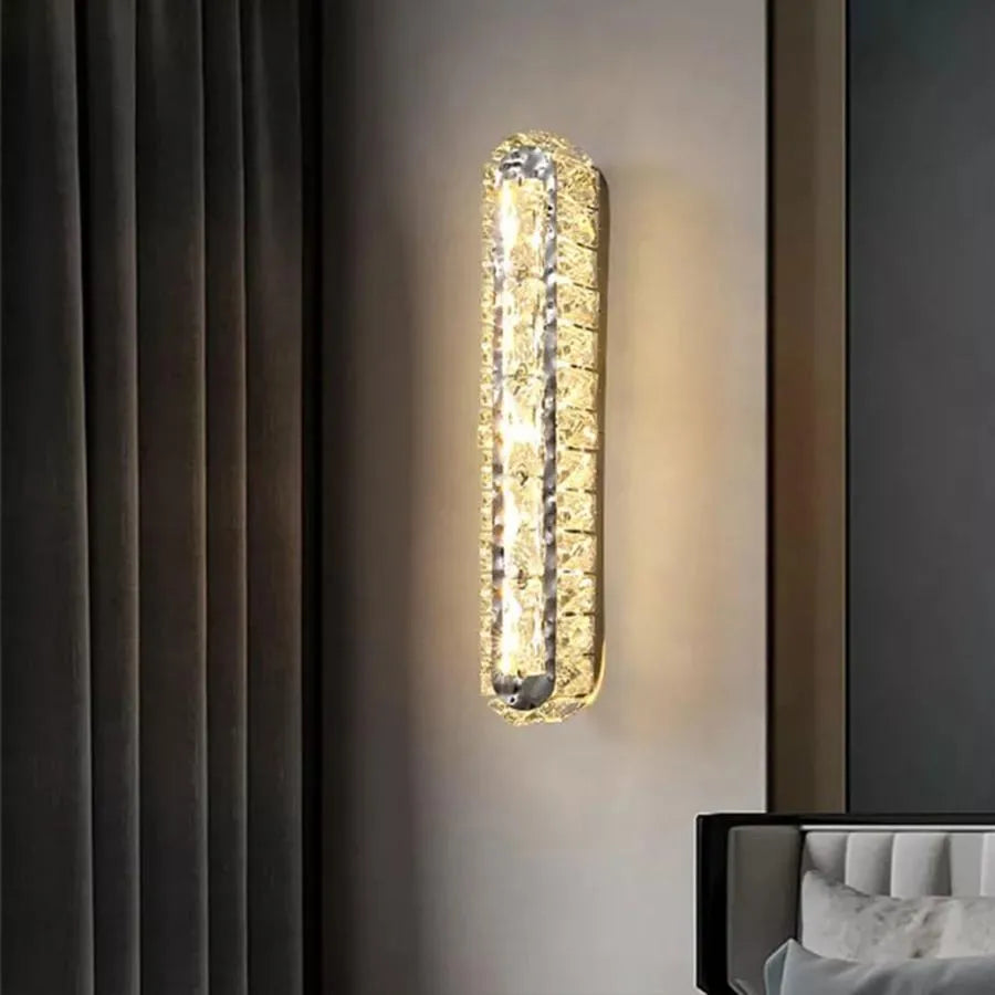 Εφαρμόστε το Priscila LED, 5W, Crystal, Glossy Chrome, Hot/Cold/Neutral Light