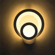 Εφαρμογή Urban LED 19W στρογγυλό φως Cold/Warm/Neutra Acrylic and White Metal