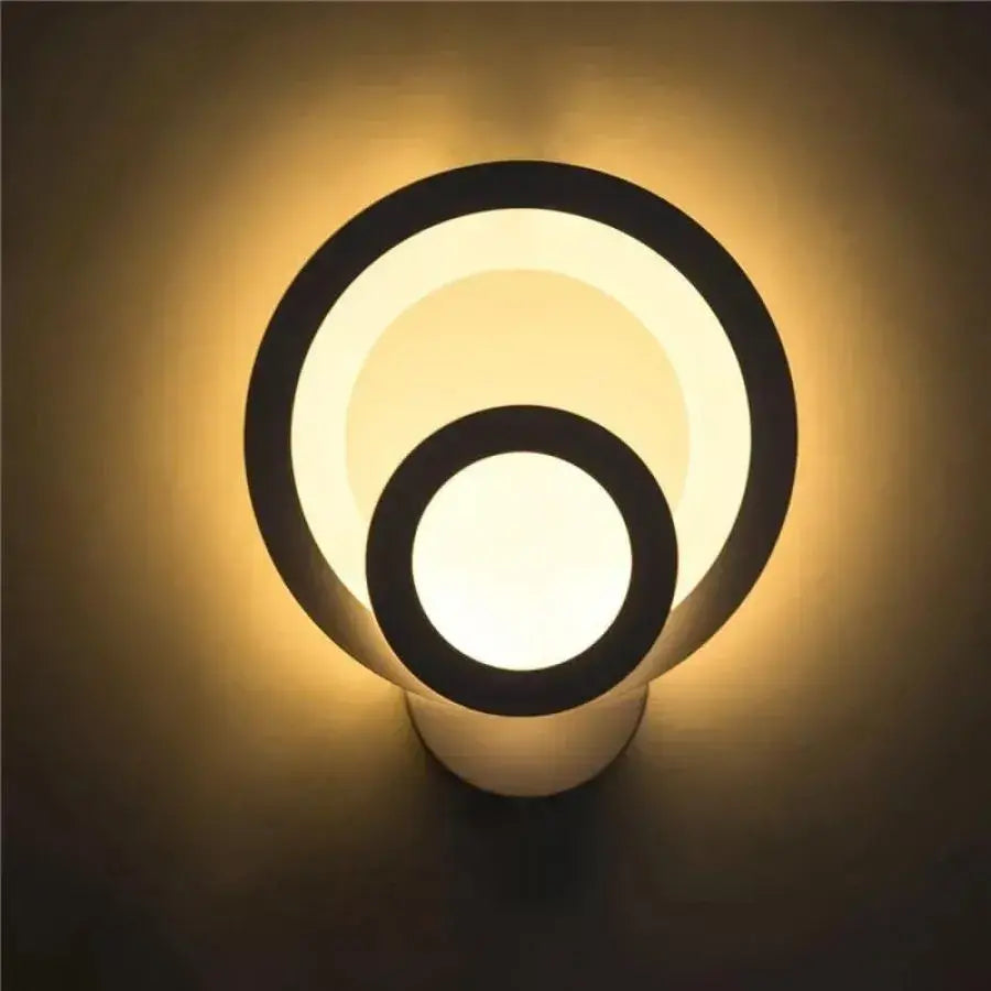 Εφαρμογή Urban LED 19W στρογγυλό φως Cold/Warm/Neutra Acrylic and White Metal