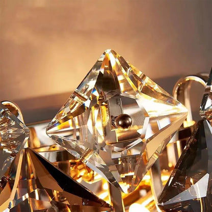 Εφαρμόστε Yasmin 2*E14, Metal and Crystal, Silver