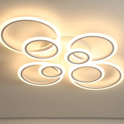 Lulus LED 130W White Betty - 8 κύκλοι, Dimable, Cold/Hot/Neutral Light
