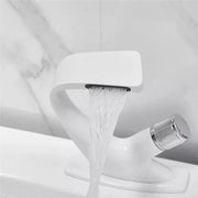 Μπαταρία Washbasin, υγιεινό ορείχαλκο, λευκό, OD/2058