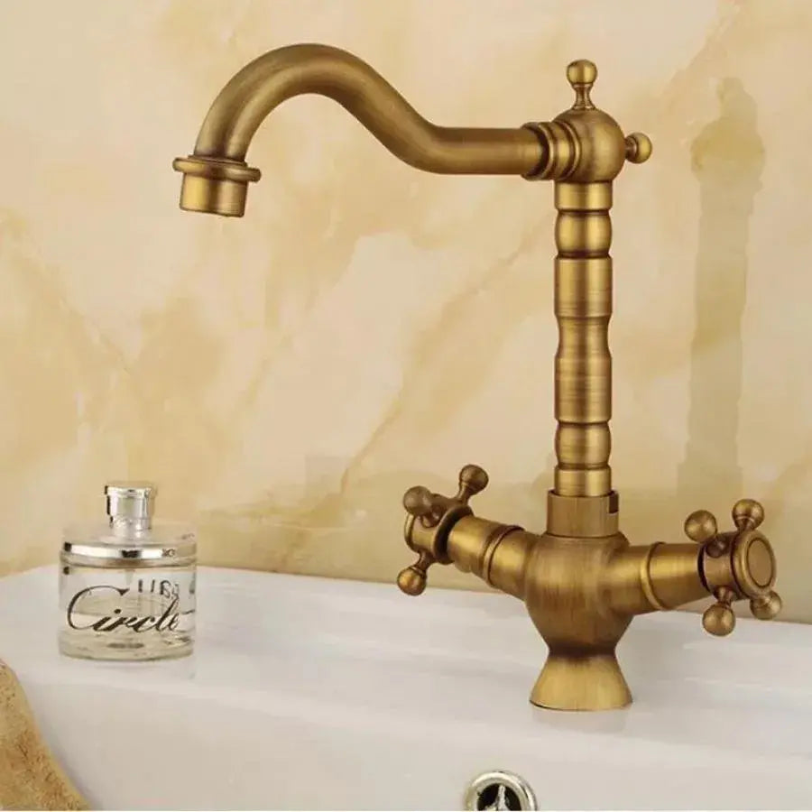Μπαταρία Washbasin, υγειονομικό ορείχαλκο, αντίκες ορείχαλκο, OD01/D