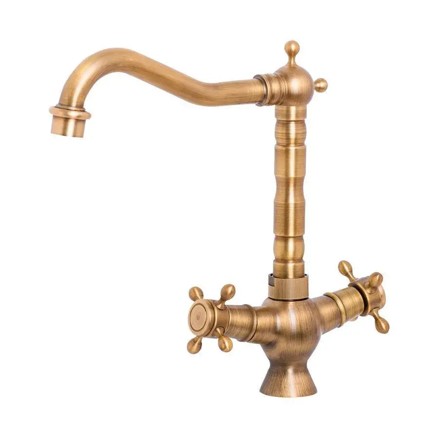 Μπαταρία Washbasin, υγειονομικό ορείχαλκο, αντίκες ορείχαλκο, OD01/D