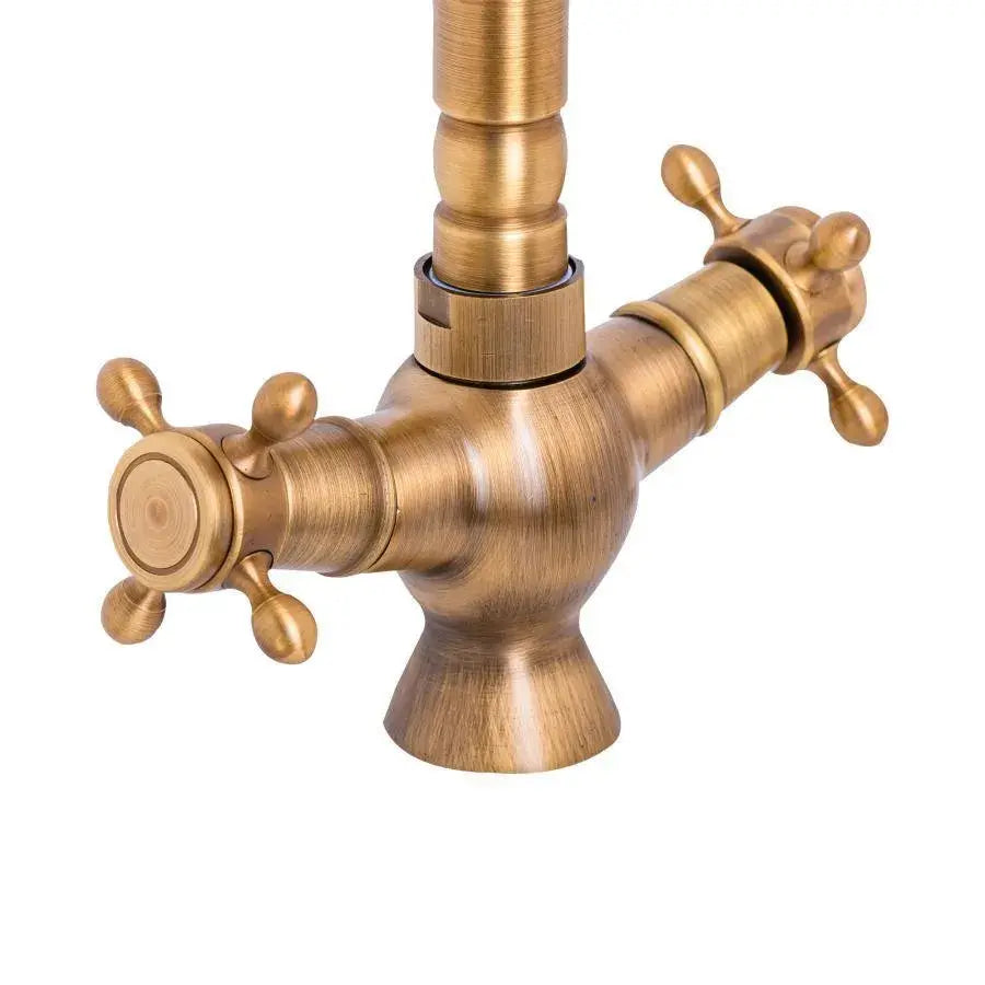 Μπαταρία Washbasin, υγειονομικό ορείχαλκο, αντίκες ορείχαλκο, OD01/D