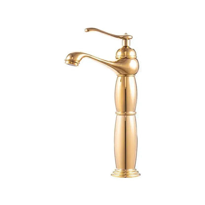 Μπαταρία Washbasin, υγιεινό ορείχαλκο, χρυσός, CF/1010