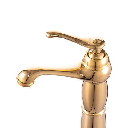 Μπαταρία Washbasin, υγιεινό ορείχαλκο, χρυσός, CF/1010