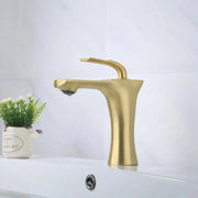 Μπαταρία Washbasin, υγιεινό ορείχαλκο, χρυσός, OD/2066