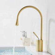 Washbasin της μπαταρίας, υγειονομικό ορείχαλκο, χρυσός, Wzy/325/b