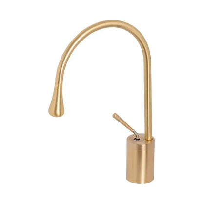 Washbasin της μπαταρίας, υγειονομικό ορείχαλκο, χρυσός, Wzy/325/b