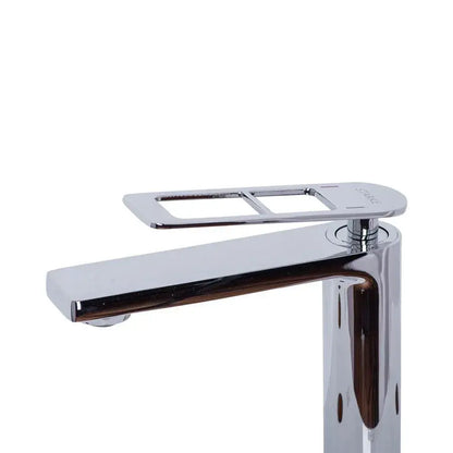 Battery Washbasin Monochander Cartridge Ceramic Alama Sanitary Chrome Glossy Fittings and Fixing Kit Περιλάμβανε 9707