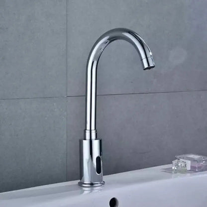 Washbasin μπαταριών με αισθητήρα, υγειονομικό ορείχαλκο, Chrome, RW-103