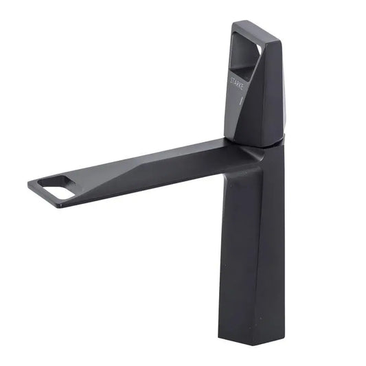 Battery Washbasin Monochander Cartridge Ceramic Alama Sanitar Black Satin Fittings and Fixing Kit Περιελάμβανε 10107h