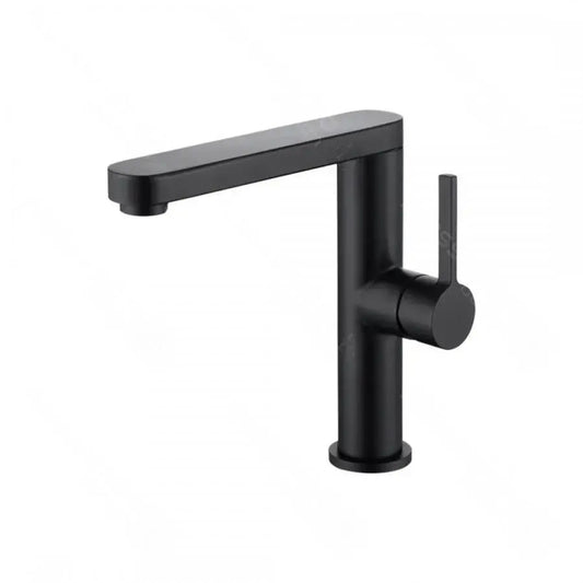 Μπαταρία Washbasin, υγιεινό ορείχαλκο, μαύρο, 9107h