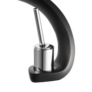 Μπαταρία Washbasin, υγιεινό ορείχαλκο, μαύρο, OD/2022