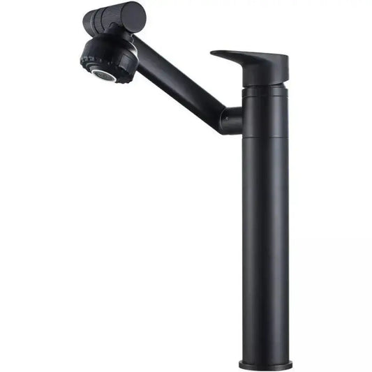Μπαταρία Washbasin, υγιεινό ορείχαλκο, μαύρο, OD/2028