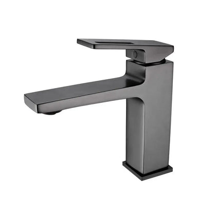Μπαταρία Washbasin, υγιεινό ορείχαλκο, σατέν, 9807N