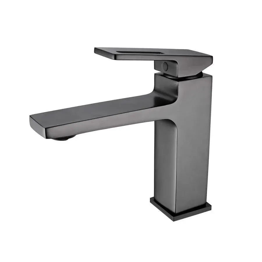 Μπαταρία Washbasin, υγιεινό ορείχαλκο, σατέν, 9807N