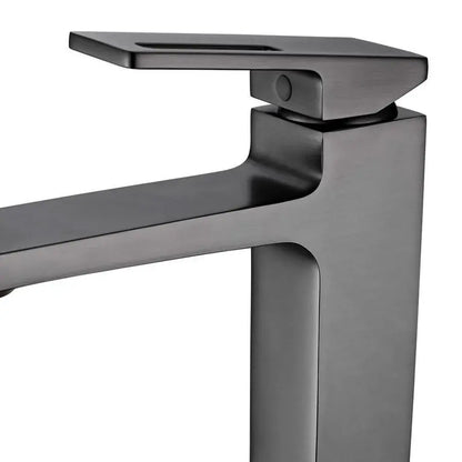 Μπαταρία Washbasin, υγιεινό ορείχαλκο, σατέν, 9807N