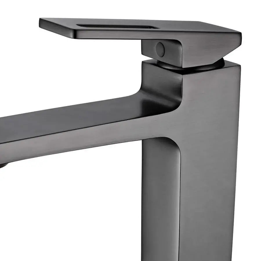 Μπαταρία Washbasin, υγιεινό ορείχαλκο, σατέν, 9807N