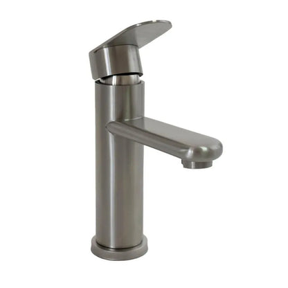 Μπαταρία Washbasin, βουρτσισμένο ανοξείδωτο χάλυβα, λογισμικό, κιτ στερέωσης, ZY1002