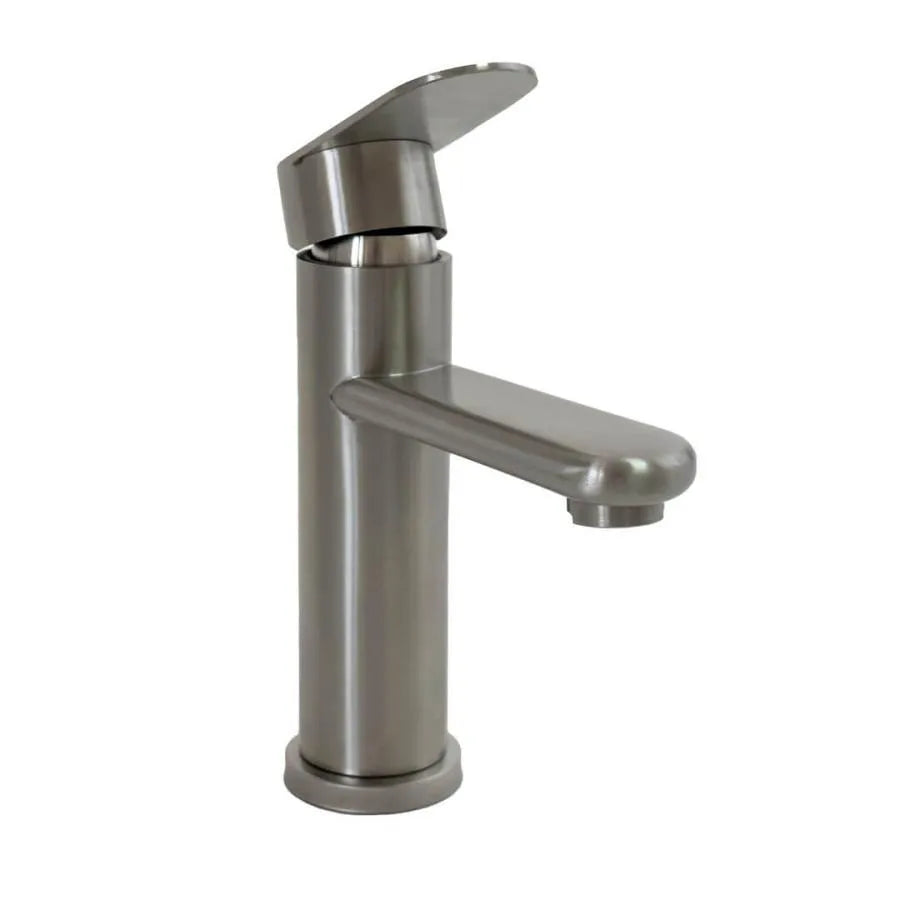 Μπαταρία Washbasin, βουρτσισμένο ανοξείδωτο χάλυβα, λογισμικό, κιτ στερέωσης, ZY1002