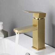 Μπαταρία Washbasin Gold από ανοξείδωτο ZY1007