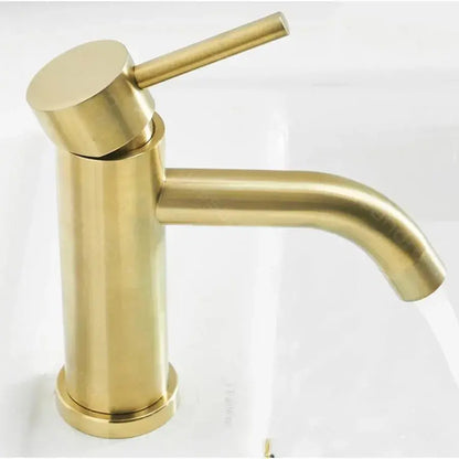 Μπαταρία Washbasin, ανοξείδωτος χάλυβα 304, χρυσό, N/MP0A1
