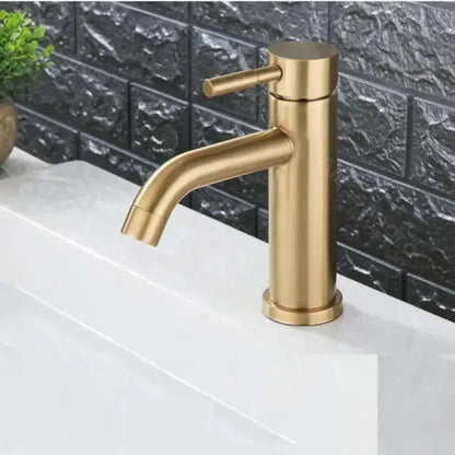 Μπαταρία Washbasin, ανοξείδωτος χάλυβα 304, χρυσό, N/MP0A1
