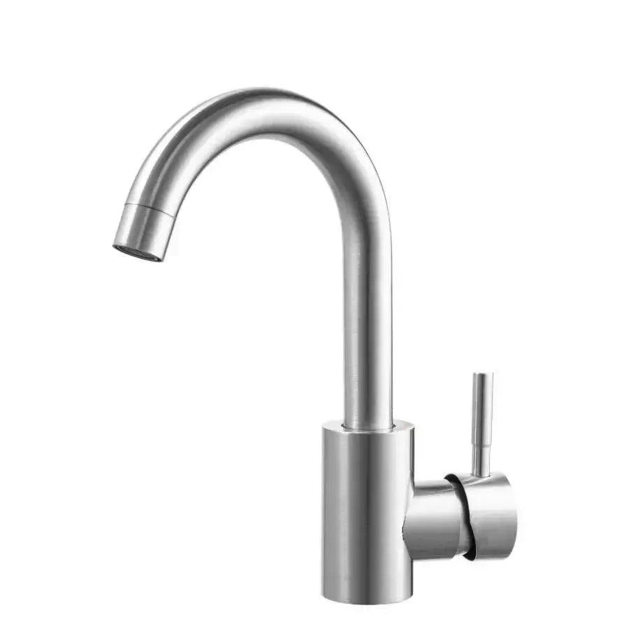 Μπαταρία Washbasin, ανοξείδωτο χάλυβα 304, σατέν, MP008