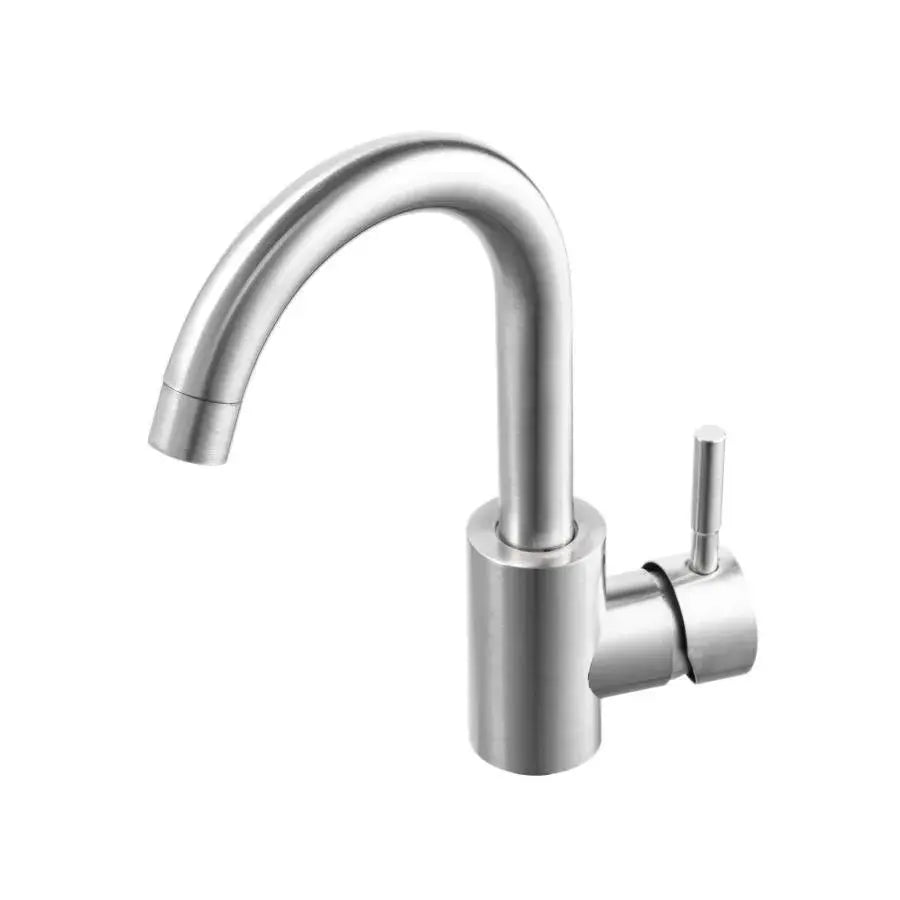 Μπαταρία Washbasin, ανοξείδωτο χάλυβα 304, σατέν, MP008