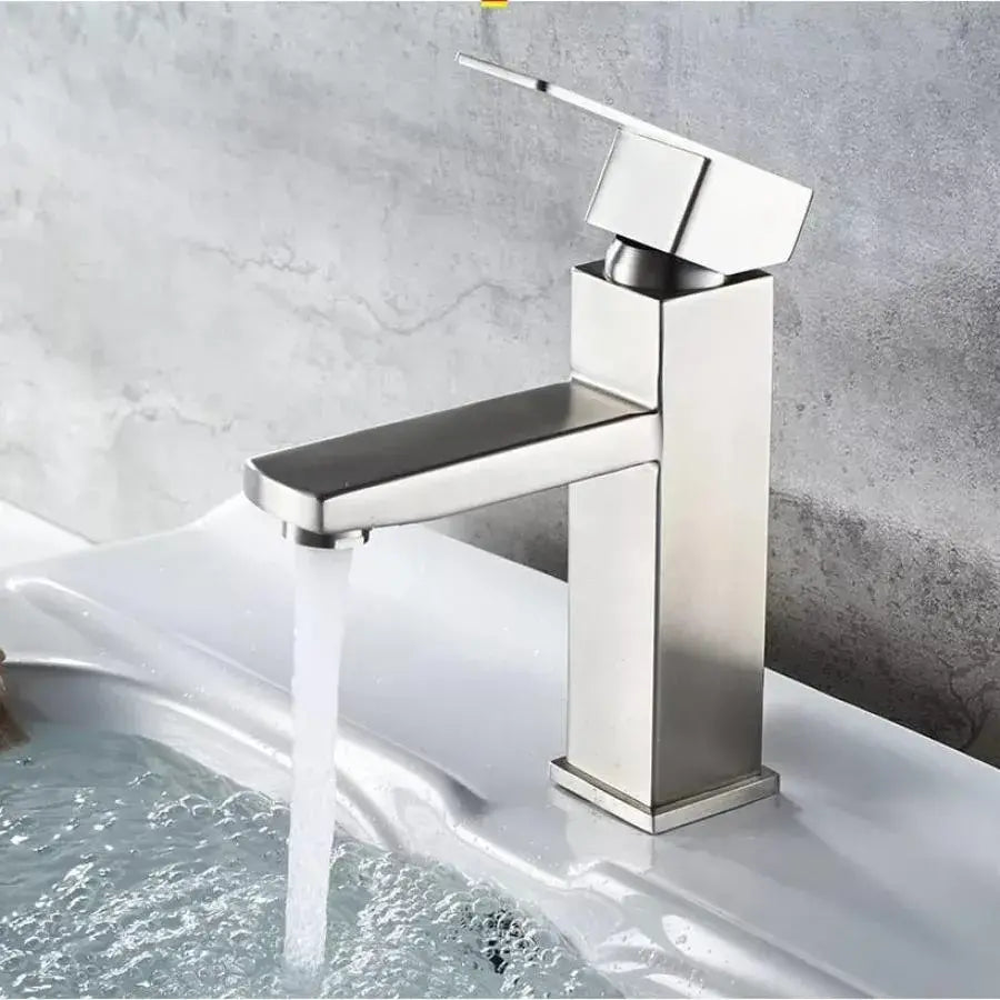 Μπαταρία Washbasin, ανοξείδωτος χάλυβα 304, σατέν, MP009