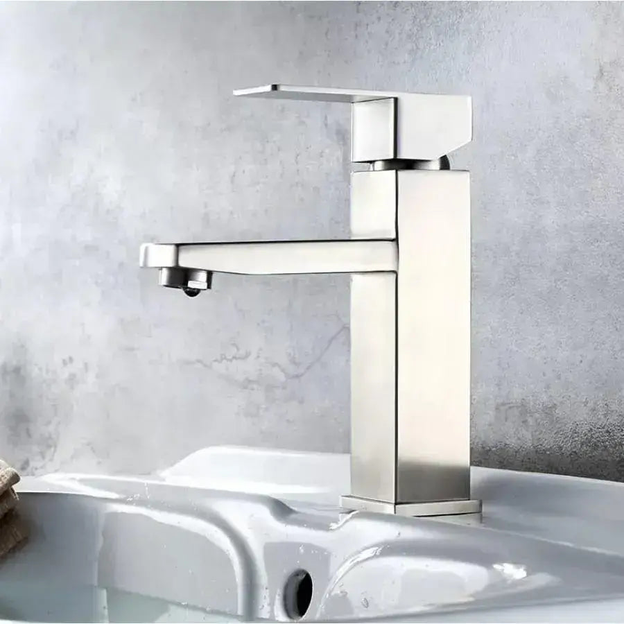 Μπαταρία Washbasin, ανοξείδωτος χάλυβα 304, σατέν, MP009