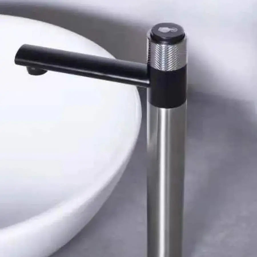 Μπαταρία Washbasin Cold Water Start Stop από ανοξείδωτο χάλυβα UP304, σατέν, YSQ/108