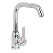 Μπαταρία Washbasin με περιστροφικό σωλήνα, Chrome, CP107