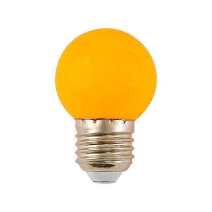 LED λαμπτήρας, E27, 2W, Orange