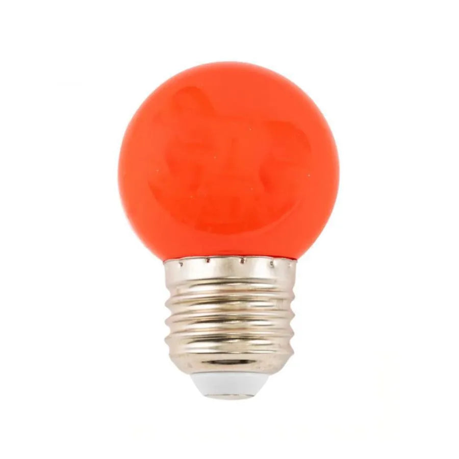 LED λαμπτήρας, E27, 2W, κόκκινο