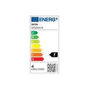 LED LIND LIGHT ST64 E27 4W 2500K