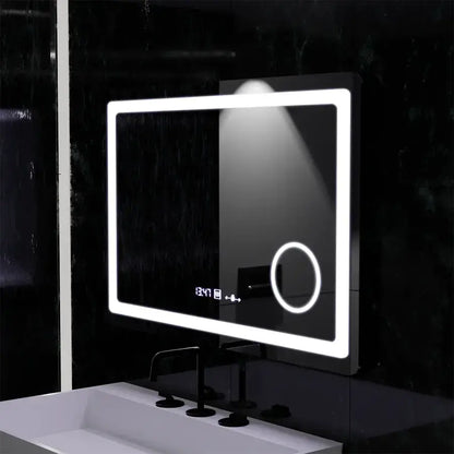Mirror LED ορθογώνιο 90x60cm Souverain Motionglow Marcello Αποστολής Σύστημα απόρριψης ρολογιού