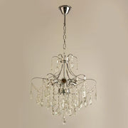 Akihico 6*E27, Chrome, Metal και Crystal πολυέλαιος