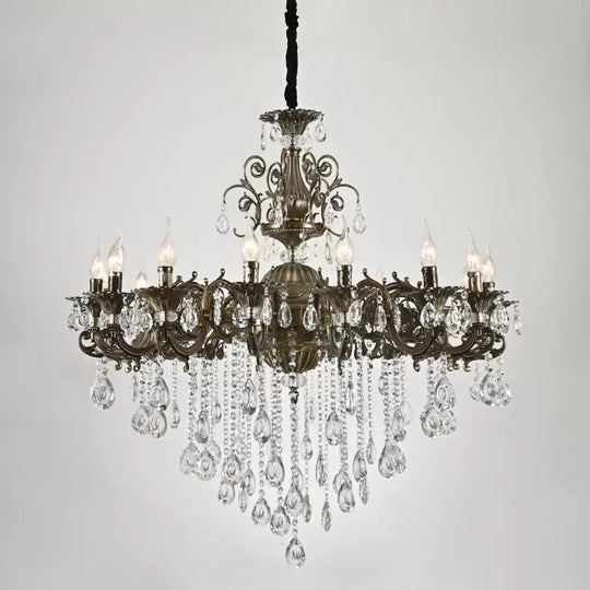Christopher Chandelier 16x E14 Antique Bronze Classic Chandeliers Προεπιλεγμένος τίτλος Alessandro Design