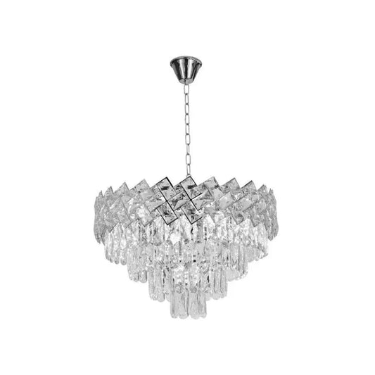 Cristal πολυέλαιος Alec 7x E14 Silver