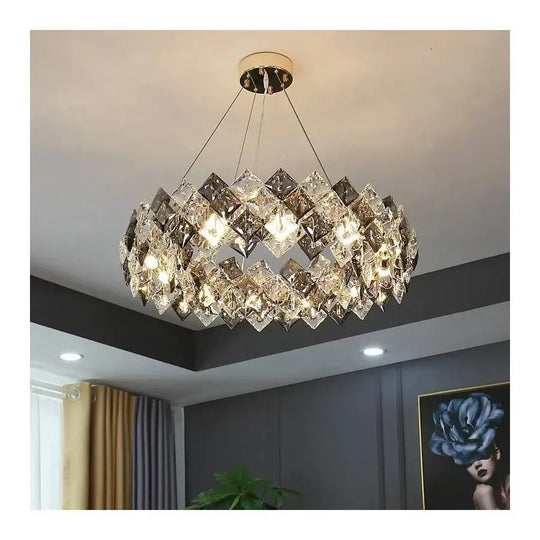 Heja Cristal Candelabra 5x E27 Glossy Chrome Cristal Candelabra Προεπιλεγμένος τίτλος Alessandro Design