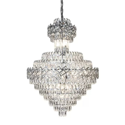 Crystal πολυέλαιος Joel 22x E27 Silver